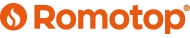 logo firmy ROMOTOP spol. s r. o. -  Výrobce krbových kamen, krbových vložek, designových krbů a příslušenství